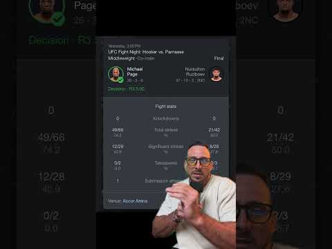 Video: Removido de la UFC?