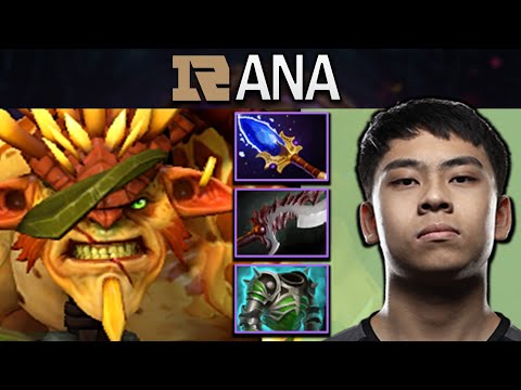 Bristleback Dota 2 Gameplay RNG.Ana with Aghanims - Abyssal and Lotus #dota #dota2