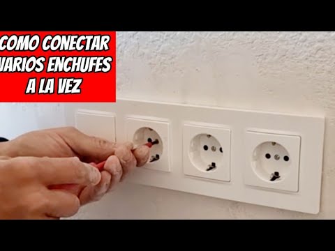 Como conectar de forma sencilla varios enchufes 🪛🏠