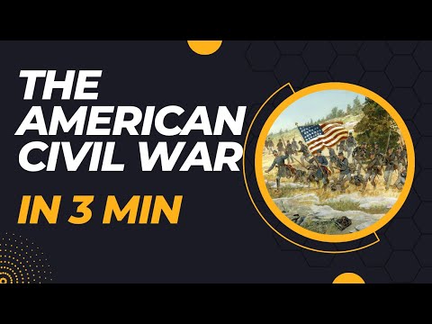 The civil war in 3 minutes #civilwar #america #3min #usa #creatingforindia