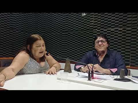 Aboios com Poeta Chico Xavier e sanfoneira Helena Fernandes Na rádio oeste AM de Cajazeiras PB