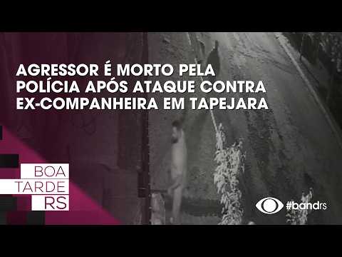 Agressor é morto pela polícia após ataque contra ex-companheira em Tapejaras