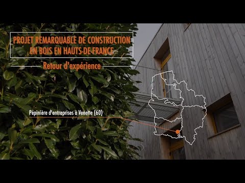 Pépinière d’entreprises à Venette : retour d’expérience d’un projet remarquable de construction en bois local