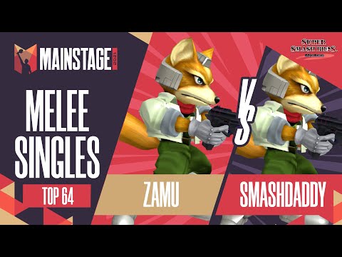 Zamu vs Smashdaddy - Melee Singles: Top 64 Winners Round 1 - Mainstage 2021 | Fox vs Fox