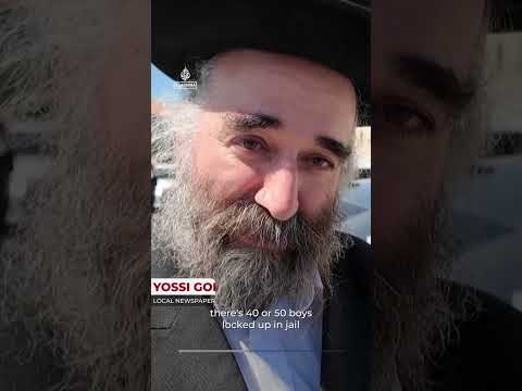 Israeli Ultra-Orthodox Jews block traffic against military draft | #AJ shorts