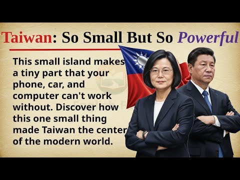 Taiwan - So Small But So Powerful || 🇹🇼💪 Learn English Through Story Level 2 || Graded Reader 🎧