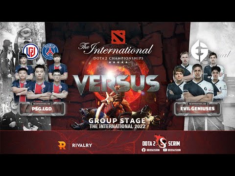 PSG.LGD vs Evil Geniuses - The International 2022: Group Stage - Game Highlights - BO2