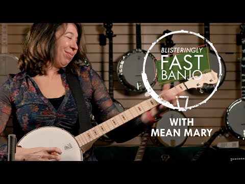 Blisteringly Fast Banjo with Mean Mary - Cripple Creek On A Deering Goodtime Banjo
