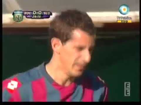 CRISTIAN LUCCHETTI  atajando en boca