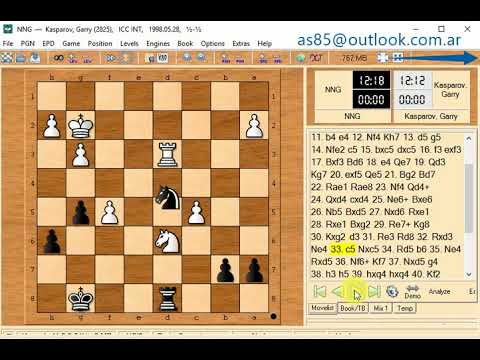 Garry kasparov and NNG ICC INT  1998 05 28  == a611