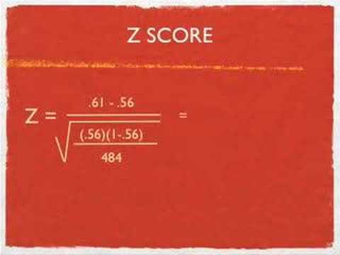 comment trouver le score z
