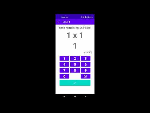 Multiplication Game for Adults