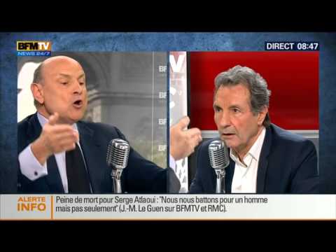 Jean-Marie Le Guen face à Jean-Jacques Bourdin en direct