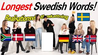 Can Germanic People Pronounce LONGEST WORDS In Swedish?