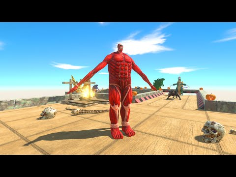 Colossal Titan Death Run - Animal Revolt Battle Simulator