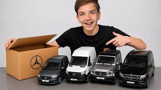 Mercedes Benz 1:18 Diecast Collection: G-Class, Sprinter, V-Class, Citan | ASMR