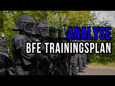 BFE Trainingsplan Analyse (PPF Germany Coaching)