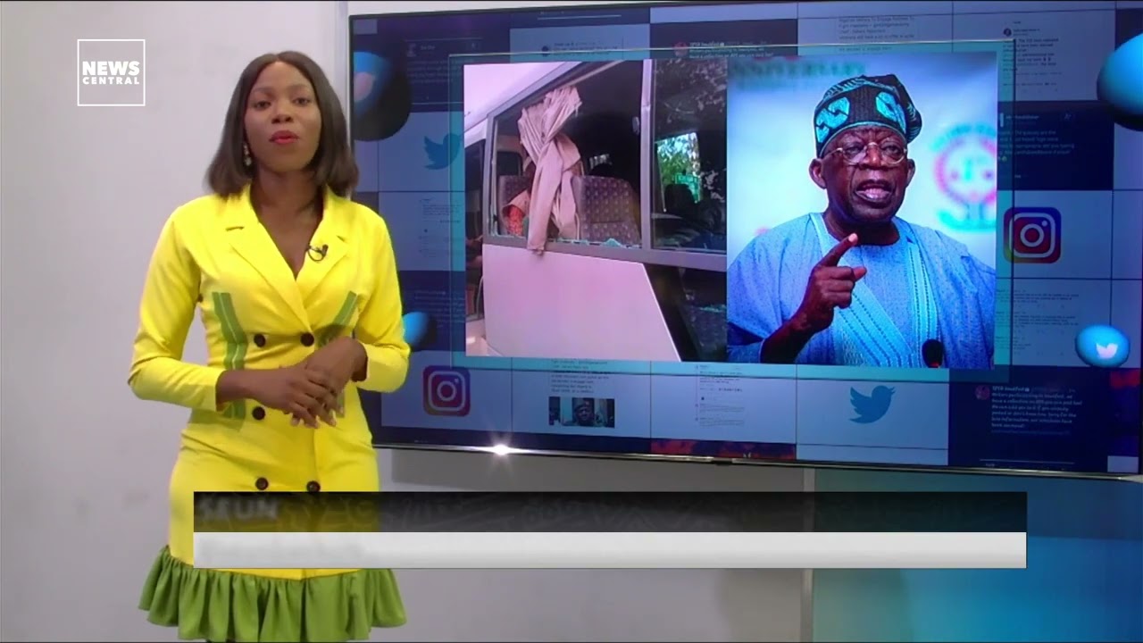 Reactions as Hoodlums Attack Bola Tinubu’s Convoy in Lagos