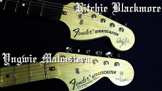 Video thumbnail for Blackmore Strat VS Malmsteen Strat by Neogeofanatic