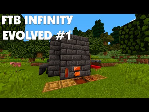 Minecraft FTB Infinity Evolved EXPERT – Выживание с нуля! [#1]