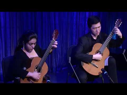 Alberta Khoury and Tengyue Zhang: Ariannys Mariño's Parantesis from 5 duos for 2 guitars