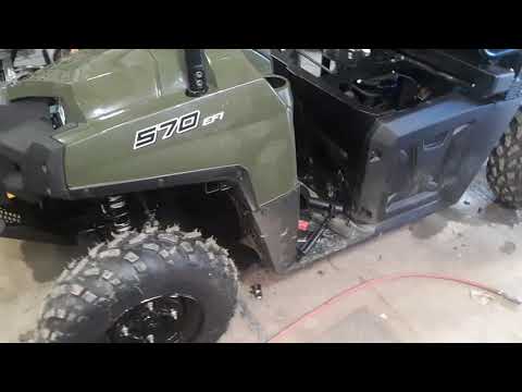 Super ATV power steering install Ranger 570 Part 1