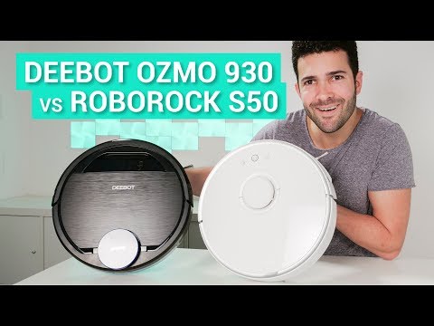 Ecovacs Deebot Ozmo 930 vs. Roborock S50 - Zwei spitzen Saugroboter im Test & Vergleich!