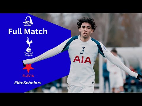 Full Match Tottenham Hotspur U19 vs Slavia Praha U19 | UEFA Youth League Matchday 6 | 09/12/25