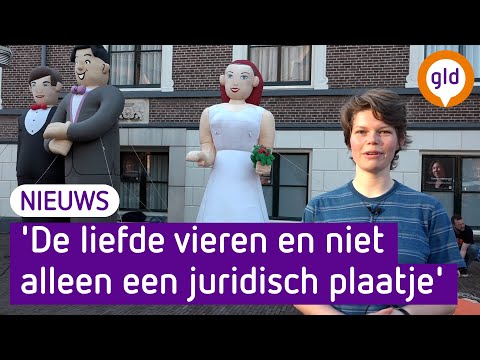Jan de Hoop trouwde meteen na de invoering van het homohuwelijk