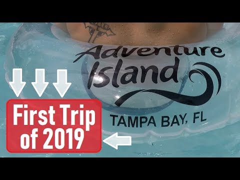 First Trip to Adventure Island in 2019