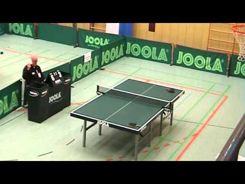 Janina Kämmerer - Nathalie Wulf  // Livestream Deutsche Jugendmeisterschaft Tischtennis 2013