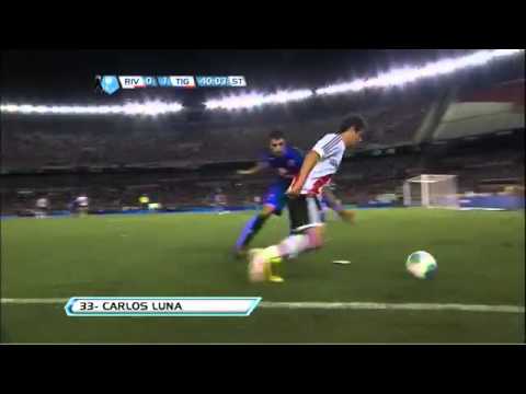 Gol de Luna | River 1 - Tigre 1 | Fecha 3 | Torneo Final 2013.