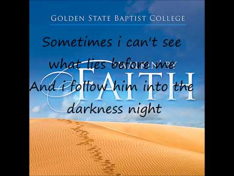 Walking By Faith-lyrics