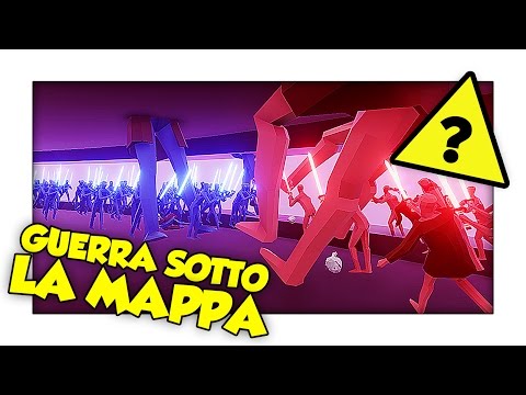 MISTERIOSA AREA SEGRETA SOTTO LA MAPPA! - Totally Accurate Battle Simulator ITA (TABS) [SpGioca]