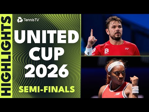 Wawrinka, Gauff & Co. Battle For Place In Final 🇨🇭 🇧🇪 🇺🇸 🇵🇱 | United Cup 2026 Semi-Final Highlights