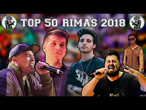 TOP 50 MEJORES RIMAS DEL 2018 🔝