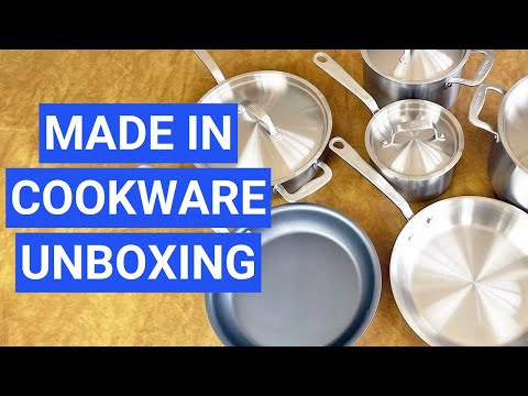 Unboxing the Made In 10-Piece Cookware Set (All-Clad's Biggest Competitor)