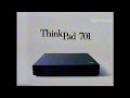 January 6 1996 IBM ThinkPad 701 Commercial