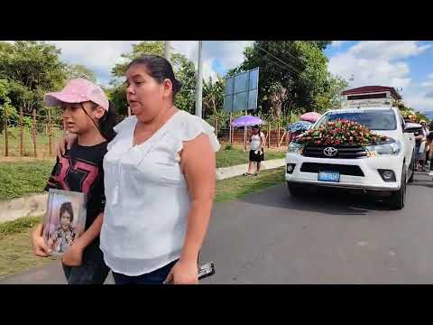 Sepelio Sra. Graciela Rivera en Nueva Granada, Usulután Norte.