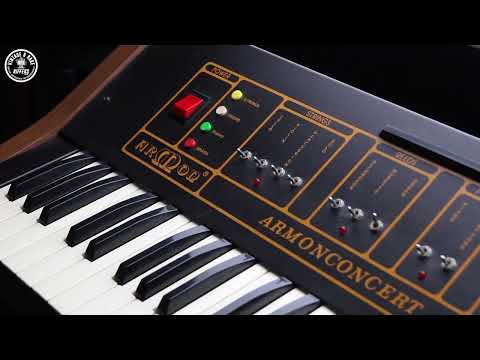 (Video) Super Rare *Serviced* 1970s ArmonConcert Italian Synthesizer | Armon Concert Vintage Keyboard Synth Electric Organ | Only 1/100 Made in Italy image 18