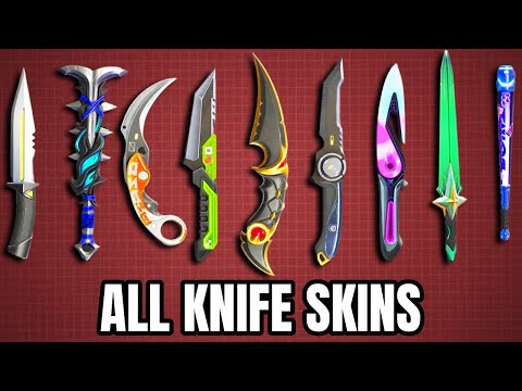 All Valorant Battle Pass Knives 2020-2025