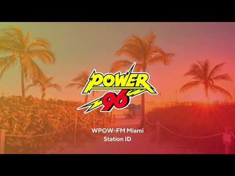 WPOW-FM 96.5: Power 96 - Miami, FL - Station ID - 1/24/2025