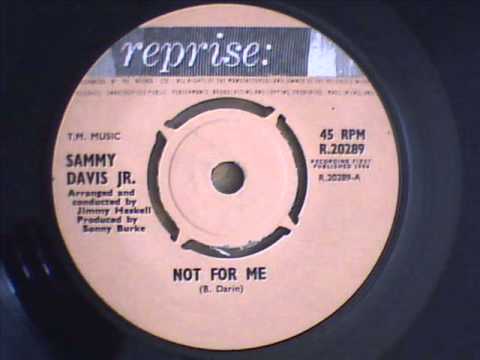 Sammy Davis Jr - Not For Me