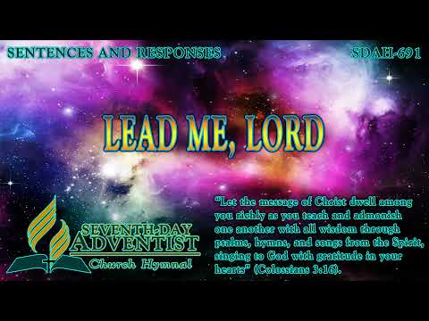 Lead Me, Lord - Hymn No. 691 | SDA Hymnal | Instrumental | Lyrics