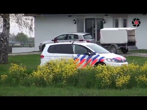 Grote politieactie in Almkerk