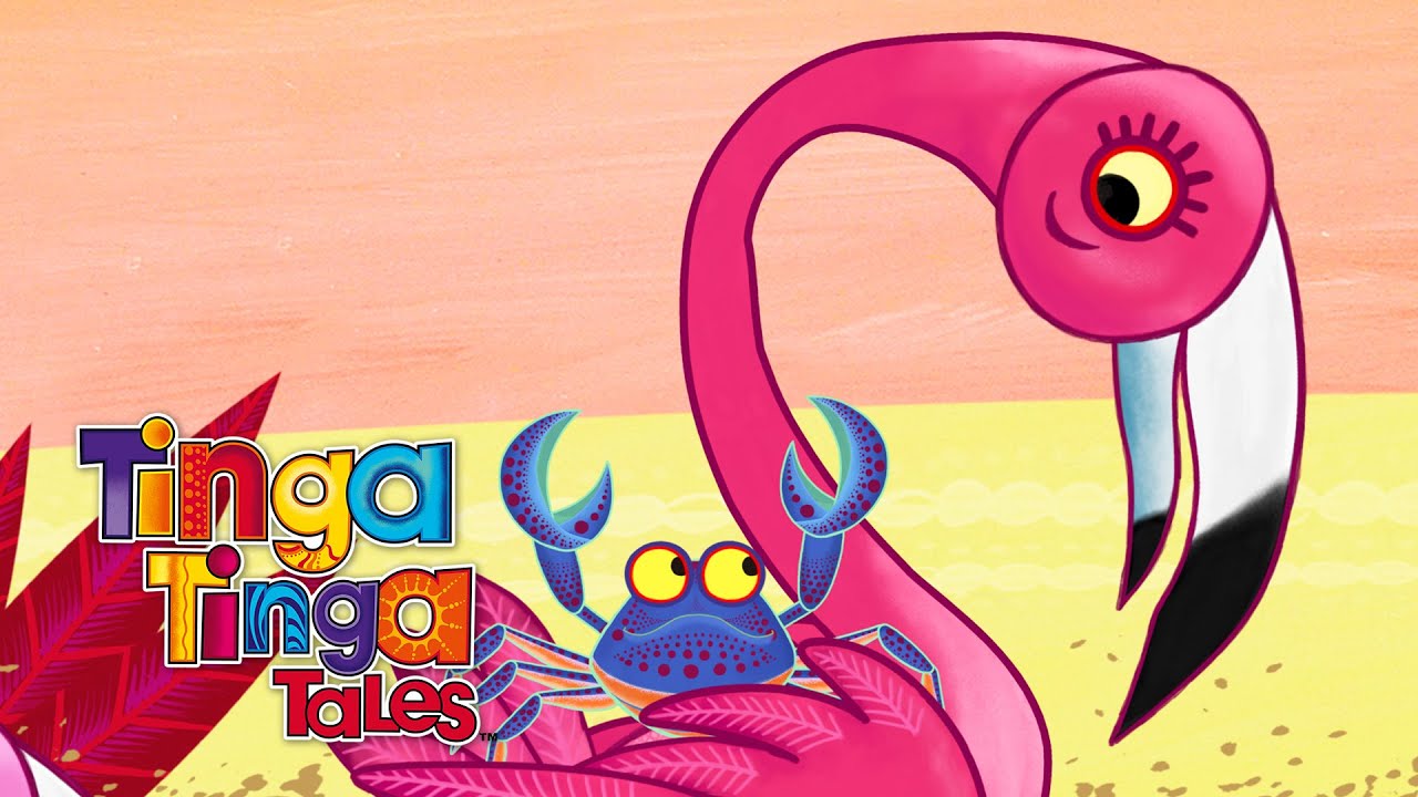 Crab Teaches Flamingo to Share! 🦀🦩 | Tinga Tinga Tales Official | 1 Hour of Full Episodes
