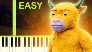 NIU LAI (牛来) Ending Song - EASY Piano Tutorial