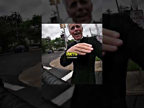 Байкер встретил Священника😱