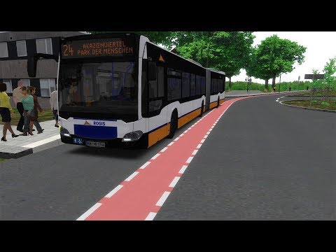 Lets Play Omsi 2#10 Städtedreieck Linie 24 verfahren am Ende