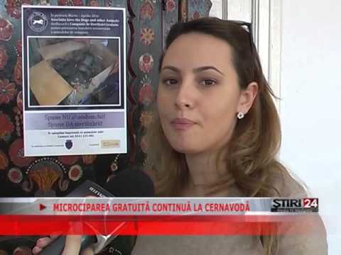 MICROCIPAREA GRATUITĂ CONTINUĂ LA CERNAVODĂ